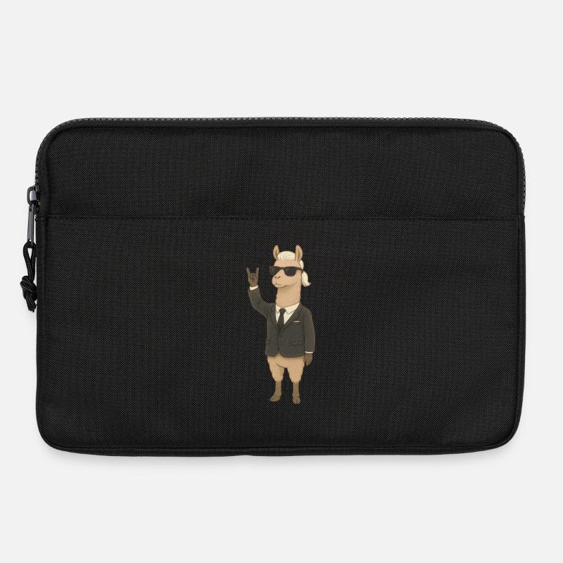 Karl Lamafeld rockt - Laptoptasche 13" - Schwarz