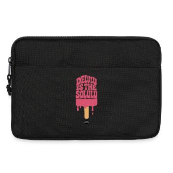 Delulu is the Solulu! - Laptop bag 13" - black - Front