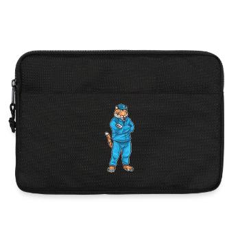 Tiger Sport Lehrer Schule - Laptoptasche 13" - Schwarz - Vorne