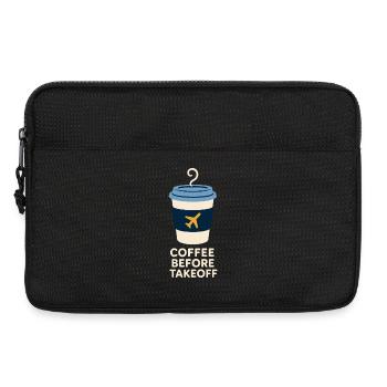 Flight Attendant Cabin Crew Life Aviation - Laptop bag 13" - black - Front
