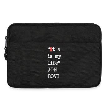 It's is my life – lustiger falscher Spruch-Design - Laptoptasche 13" - Schwarz - Vorne