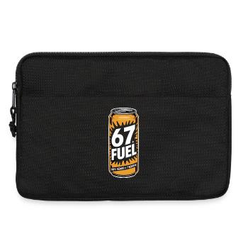 67 Fuel 100 Prozent Reines Koffein - Laptoptasche 13" - Schwarz - Vorne