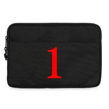 1. 1 Jahr. 1. JUBILÄUM. 1-JÄHRIGES JUBILÄUM - Laptoptasche 13" - Schwarz - Vorne