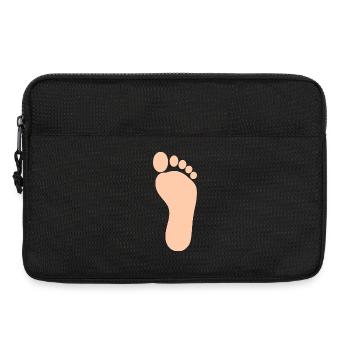 Podiatre pieds Pieds Podiatrie Podiatrie - Sacoche pour ordinateur portable 13 pouces - noir - Devant