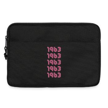 Jahreszahl 1963 - Laptoptasche 13" - Schwarz - Vorne