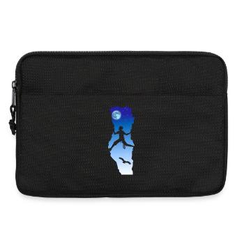 Night Climbing - Laptop bag 13" - black - Front