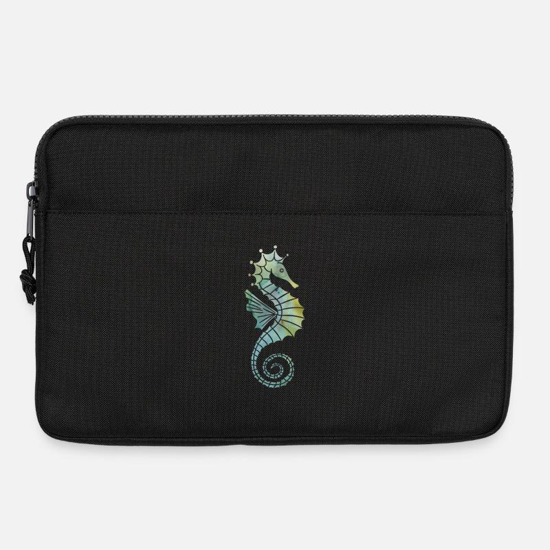 hippocampe - Sacoche pour ordinateur portable 13 pouces - noir