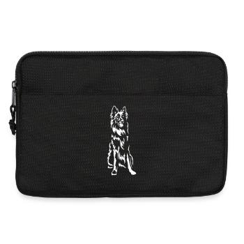 Groenendael "Black Edition" - Laptop bag 13" - black - Front