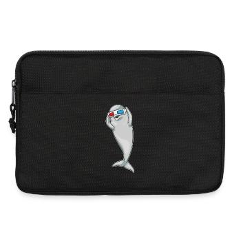 Dolphin Goggles - Laptop bag 13" - black - Front