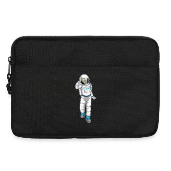 Zombie Halloween Astronaut - Laptop bag 13" - black - Front