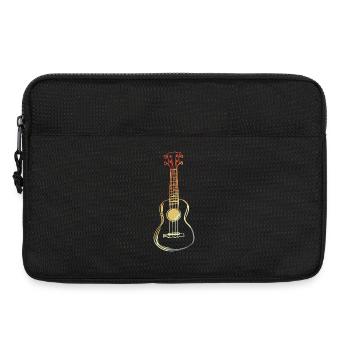 Ukulele Sketch Retro Style - Laptop bag 13" - black - Front