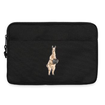 Lama Bowling Bowlingkugel - Laptoptasche 13" - Schwarz - Vorne