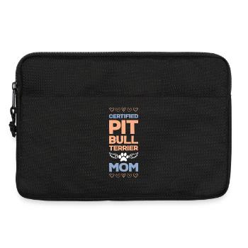 Maman certifiée de chien - Sacoche pour ordinateur portable 13 pouces - noir - Devant