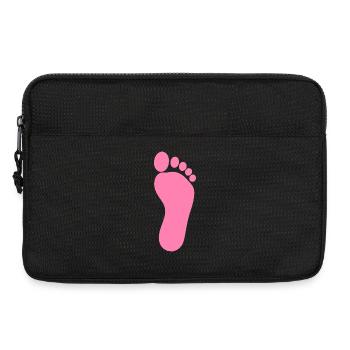 Pieds Pieds Roses Podiatre Podiatrie Podiatrie - Sacoche pour ordinateur portable 13 pouces - noir - Devant