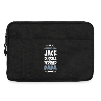Offizieller Jack Russell Terrier Papa - Laptoptasche 13" - Schwarz - Vorne