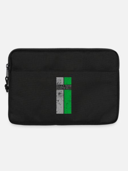Rally Team Squadra Rally Classic Stripes Design - Laptoptasche 13" - Schwarz