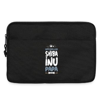 SHIBA_INU - Laptoptasche 13" - Schwarz - Vorne