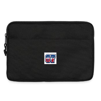 67 Numéro patriotique - Sacoche pour ordinateur portable 13 pouces - noir - Devant