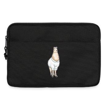 Lama Krankenschwester  - Laptoptasche 13" - Schwarz - Vorne