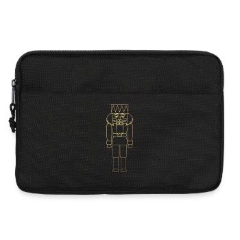 Casse-Noisette Gold Lines Noël Noël - Sacoche pour ordinateur portable 13 pouces - noir - Devant