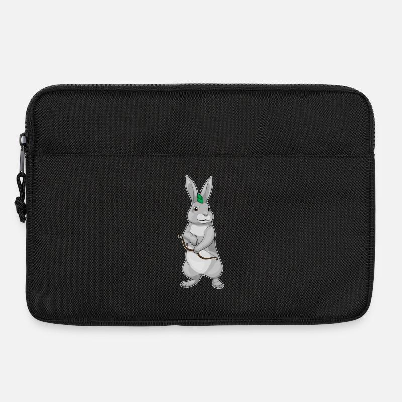 Hase Bogenschütze Bogen - Laptoptasche 13" - Schwarz