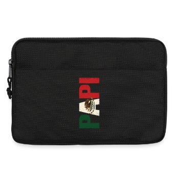 Mexique Pride Flag Eagle Look Vintage - Sacoche pour ordinateur portable 13 pouces - noir - Devant