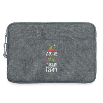 X-Mas Cookies Team - Laptop bag 13" - heather grey - Front