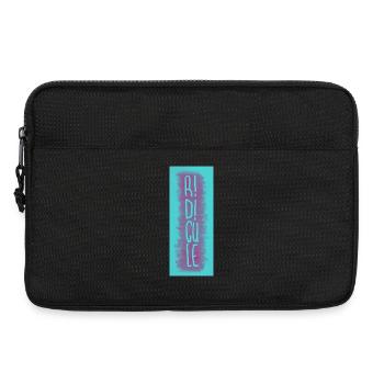 R!D!CULE (Bleu & Violet) - Sacoche pour ordinateur portable 13 pouces - noir - Devant