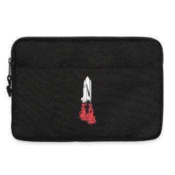 Symbole de l’espace de lancement de fusée logo de l’icône de l’espace extra-atmosphérique - Sacoche pour ordinateur portable 13 pouces - noir - Devant