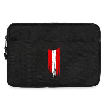 Österreich Austria Fahne Flagge - Laptoptasche 13" - Schwarz - Vorne