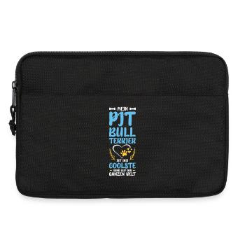 Mon Bull Terrier – Le design du chien le plus cool - Sacoche pour ordinateur portable 13 pouces - noir - Devant