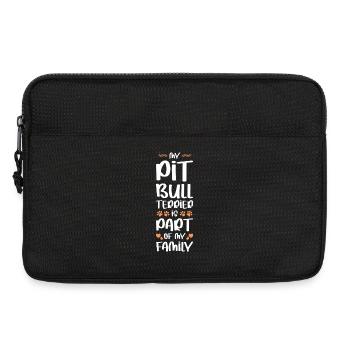 PIT_BULL_TERRIER - Sacoche pour ordinateur portable 13 pouces - noir - Devant
