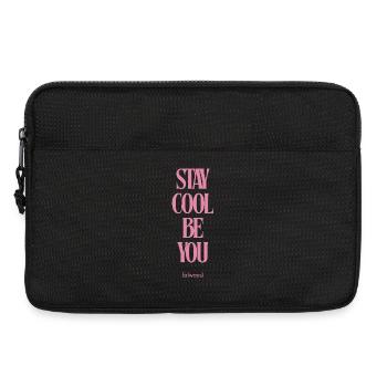 Stay Cool Be You Always - Laptoptasche 13" - Schwarz - Vorne