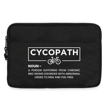 Cyclopath Ride Free Tee - Laptop bag 13" - black - Front