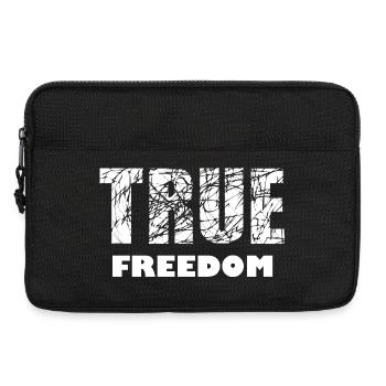 Freedom and Peace - Laptop bag 13" - black - Front