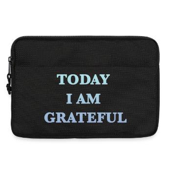 Citation Motivation Reconnaissance Bleue - Sacoche pour ordinateur portable 13 pouces - noir - Devant