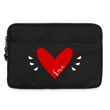 VALENTINSTAG. Junggesellinnenabschied. ICH LIEBE DICH. ICH LIEBE DICH. LIEBE - Laptoptasche 13" - Schwarz - Vorne