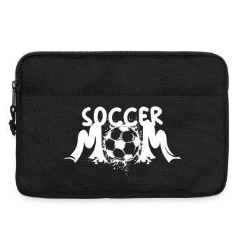 soccer mom cool Fußball Mutter Spieler Team Logo - Laptoptasche 13" - Schwarz - Vorne