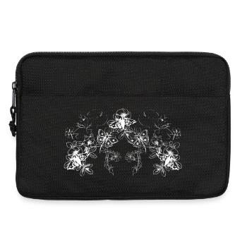 PAPILLONS - Sacoche pour ordinateur portable 13 pouces - noir - Devant