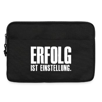 Success is attitude founder entrepreneur - Laptop bag 13" - black - Front