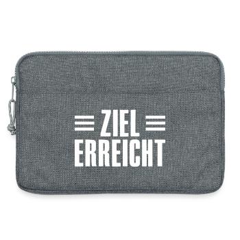 Erfolg Spruch für Gründer Unternehmer Startup - Laptoptasche 13" - Grau meliert - Vorne