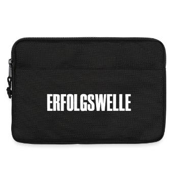 Erfolgswelle Erfolg für Gründer Unternehmer - Laptoptasche 13" - Schwarz - Vorne