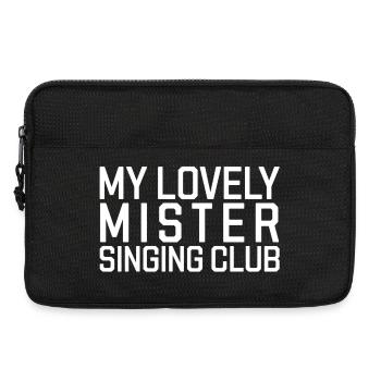 My Lovely Mister Singing Club Idiome Denglish - Sacoche pour ordinateur portable 13 pouces - noir - Devant