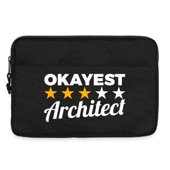 Average Architect - Laptop bag 13" - black - Front