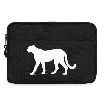 Cheetah animal - Laptop bag 13" - black - Front