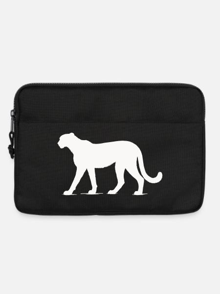 Gepard Tier  - Laptoptasche 13" - Schwarz