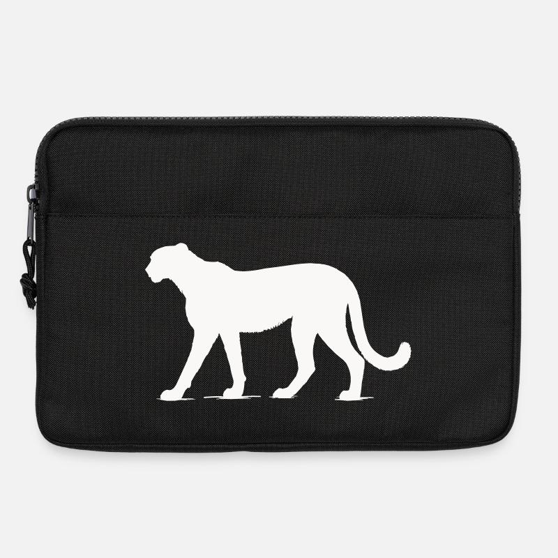 Gepard Tier  - Laptoptasche 13" - Schwarz