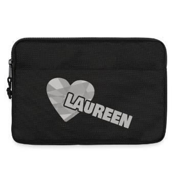 Dear Laureen - Laptop bag 13" - black - Front