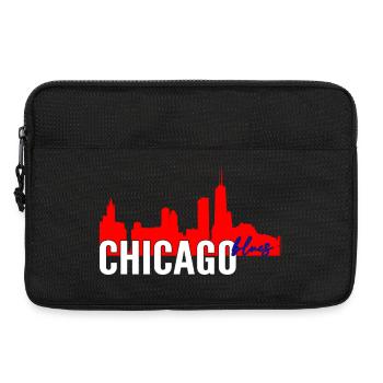 Chicago Blues - Laptop bag 13" - black - Front