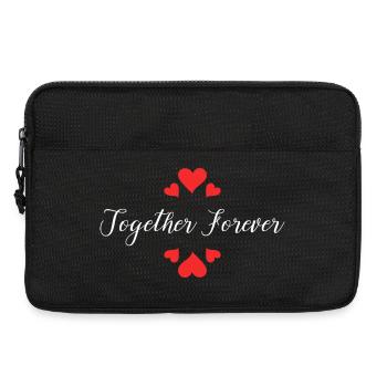 Forever Together Union Love Eternal Couple - Laptop bag 13" - black - Front